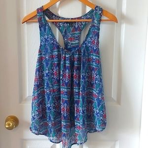 Flowy Racer Back Tank Top